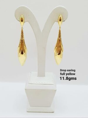 Drop Earring full Yellow