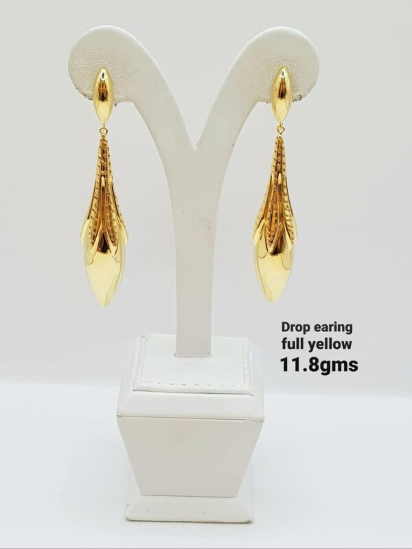 Drop Earring full Yellow